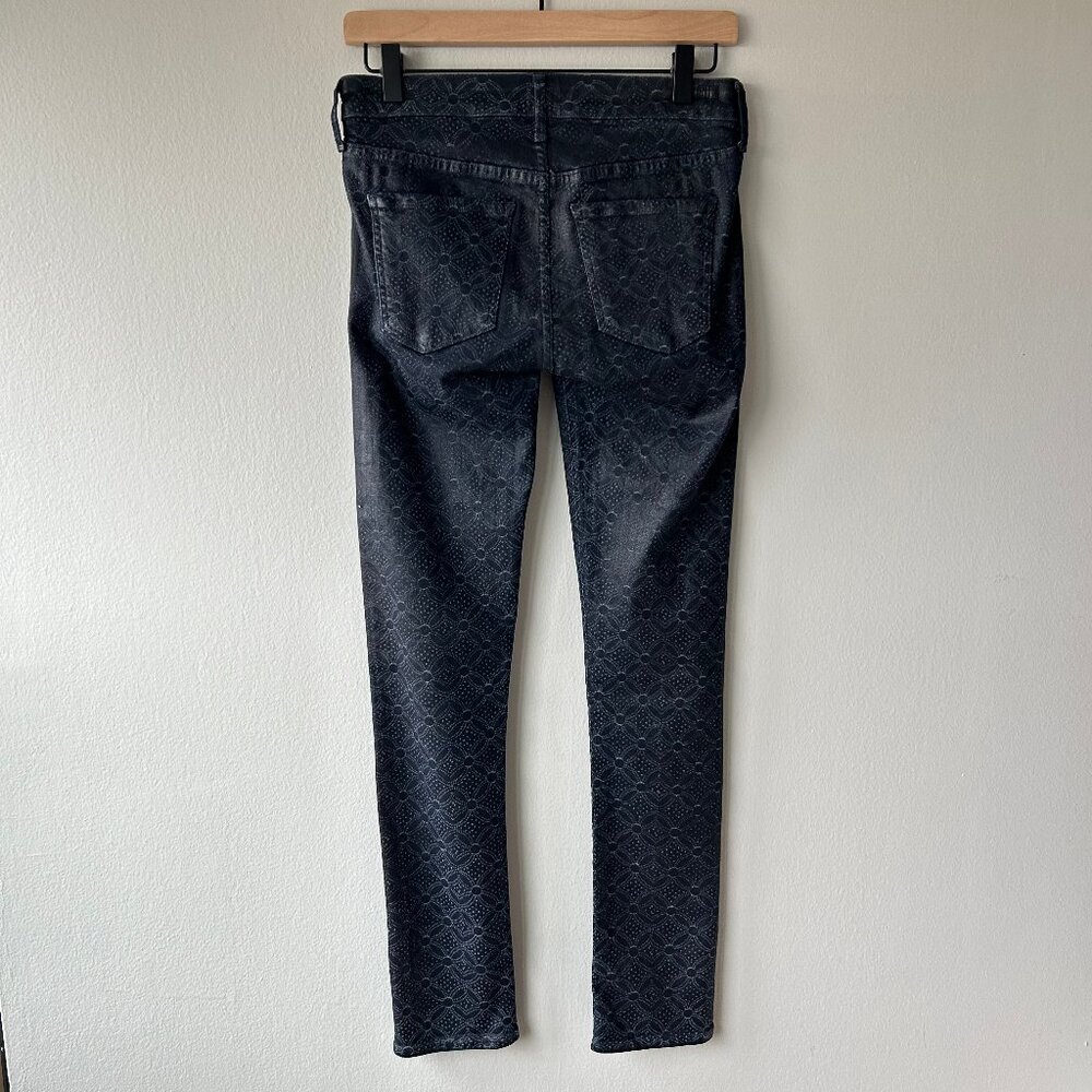 Citizens of Humanity Skinny Jeans Shiny Coated Jacquard Womens Sz 27 - Picture 5 of 10